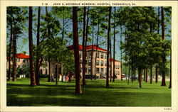 John D. Archbolo Memorial Hospital Postcard