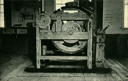 Salter's Carding Machine Postcard