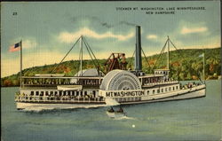 Steamer Mt. Washington New Hampshire Postcard Postcard