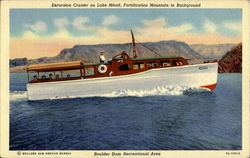 Excursion Cruiser On Lake Mead Boats, Ships Postcard Postcard