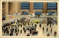 Grand Central Terminal New York City, NY Postcard Postcard