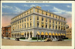 Post Office Shreveport, LA Postcard Postcard