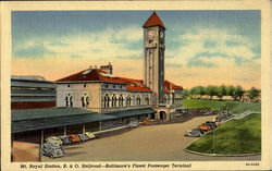 B. & O. Railroad Postcard