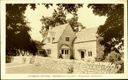 Cotswold Cottage, Greenfiled Village Postcard