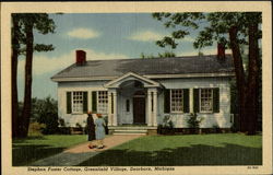 Stephen Foster Cottage, Greenfield Village Dearborn, MI Postcard Postcard