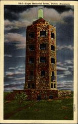 Enger Memorial Tower Postcard