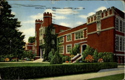 Central High School Jackson, MS Postcard Postcard