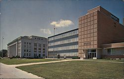 New Federal Building and Wyandotte County Court House Postcard