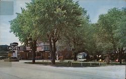 Ahler's Motel and Dining Room- Junction U.S. Highways 61 and 36 Hannibal, MO Postcard Postcard Postcard