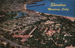 Shoreline- Historic Monterey, California Postcard Postcard Postcard