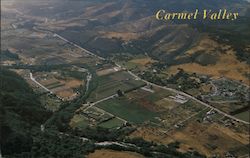 Aerial View of Famed Valley Postcard