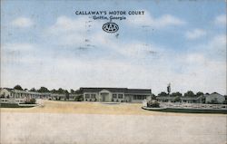 Callaway's Motor Court Postcard