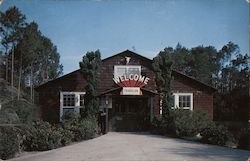 Okefenokee Swamp Park Entrance to Main Park Area Postcard