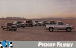 1991 Ford Pickup Family Postcard