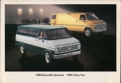 1982 Beauville Sportvan 1982 Chevy Van Postcard