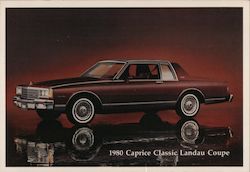 1980 Caprice Classic Landau Coupe Postcard