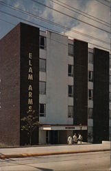 Elm Arms "College Men Live Here" Hattiesburg, MS Postcard Postcard Postcard