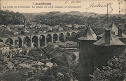 Luxembourg, la porte d Pfaffenthal Postcard