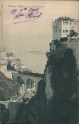 Valley of Gaumates Monte Carlo, Monaco Postcard Postcard Postcard