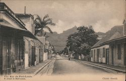 A Street in Port-Louis Postcard