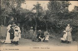 Dancing Monkey Curepipe, Mauritius Africa Postcard Postcard Postcard