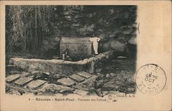 Réunion - Saint-Paul - Priests Fountain Postcard