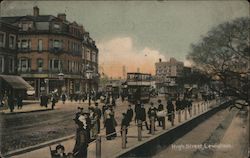 High Street in Lewisham Borough Postcard