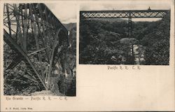 Rio Grande - Pacific R.R. Postcard