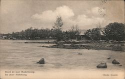 Bord de mer Mahebourg, Sea Shore Mahebourg Postcard