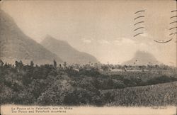 The Pouce and Peterboth Mountains Postcard