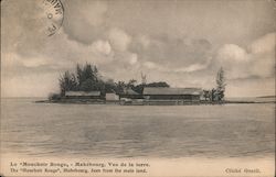 Red Handkerchief Island from Main Land Mahebourg, Mauritius Africa Postcard Postcard Postcard