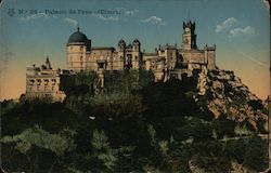 Palacio de Pena Cintra, Portugal Postcard Postcard Postcard