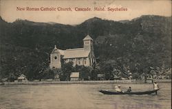 New Roman Catholic Church, Mahe Cascade, Seychelles Africa Postcard Postcard Postcard