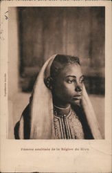 Femme Arabisee de la Region du Kivu Postcard Postcard Postcard