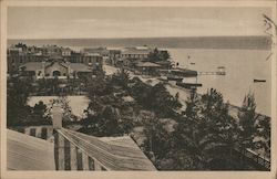 Harbor and Bay Lobito, Angola Africa Postcard Postcard Postcard