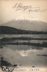 Fuji Mountain of Iwabuchi Postcard