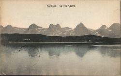 De Syv Søstre - The Seven Sisters Mountain Range Alsten, Norway Postcard Postcard Postcard