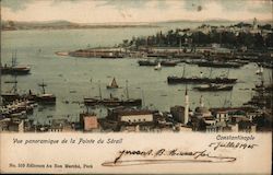 Vue Panoramique de la Pointe Du Sérail Postcard