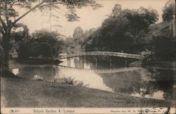 View of Botanic Garden Kuala Lumpur, Malaysia Southeast Asia M. S. Nakajima Postcard Postcard Postcard