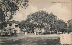 Stamford Road Singapore Southeast Asia Postcard Postcard Postcard