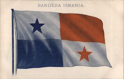 Flag of Panama Flags Postcard Postcard Postcard