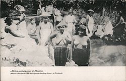 Native Washerwomen of Panama Postcard