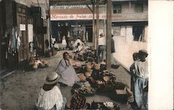 Mercado de Frutos de los Campesinos Postcard