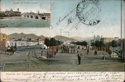 Avenida del Tajamar and the Stone Bridge Postcard