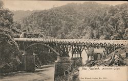 Manawatu Gorge Bridge Postcard