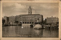 The Ferry Building, Auckland, N.Z Postcard