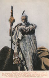 Old Maori Postcard