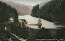 Karori Reservoir Wellington, New Zealand Postcard Postcard Postcard