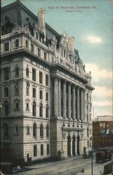 Hall of Records, Chamber St. Postcard