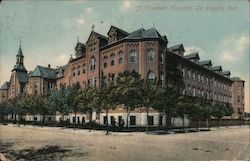 St. Elizabeth Hospital, La Fayette, Ind. Postcard